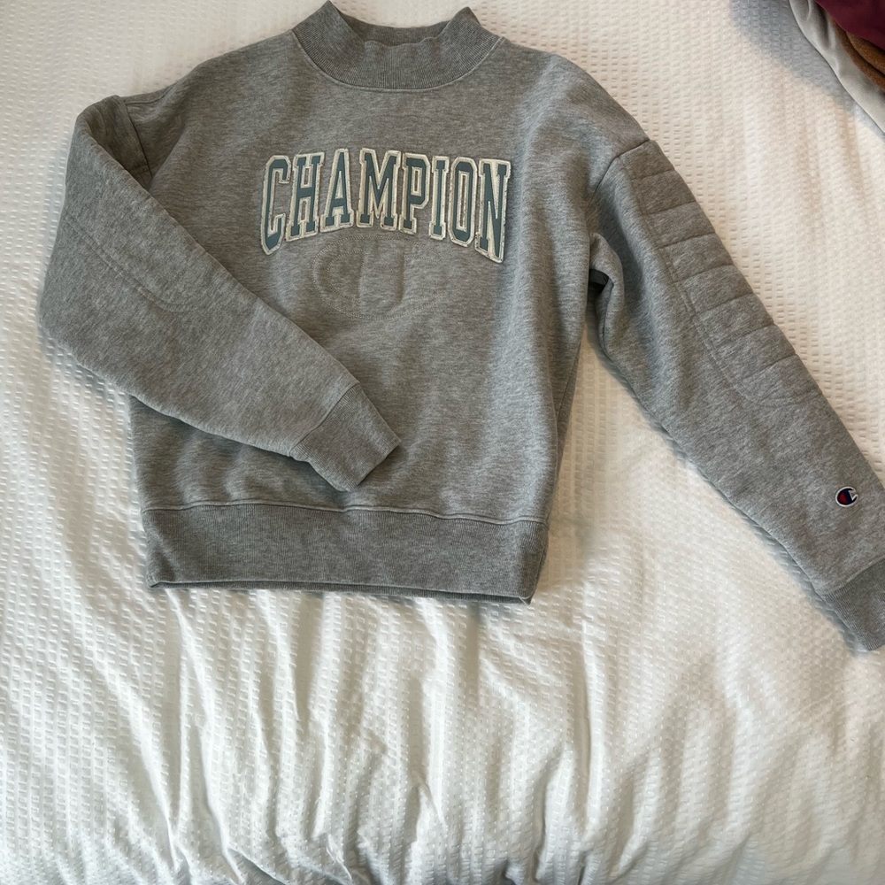Champion mock neck sweatshirt